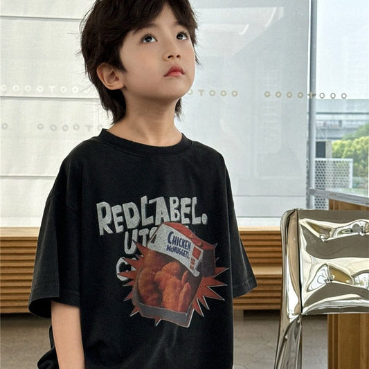 半袖Tシャツ プリントロゴ半袖Tシャツ【mh0009952】