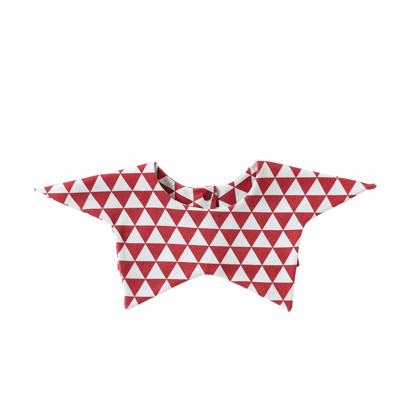 Star Shape 360 Degree Rotating Cotton ストライプ スター スタイ【mh0012775】 Red rhombic / One Size Beitaoya よだれかけ