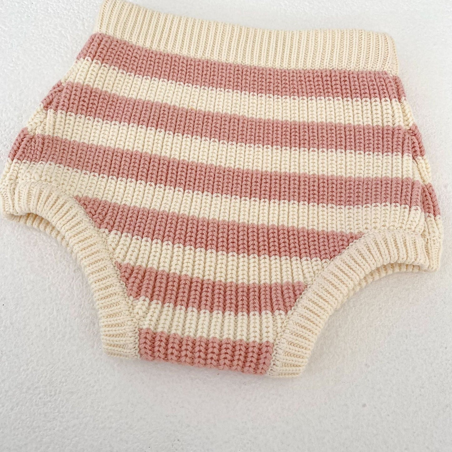 Striped Cotton Knit Two-Piece Set ボーダー コットン ニット セットアップ【mh0012397】 Engepapa