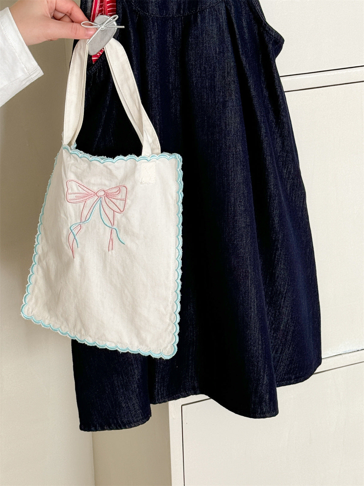 Striped Denim Sleeveless Dress Set ストライプデニム ノースリーブワンピース セット【mh0012284】 Laibaobao
