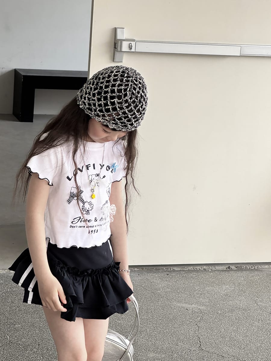 Tiered Sporty Skirt ティアード ミニスカート【mh0013072】 mamahalo kids スカート