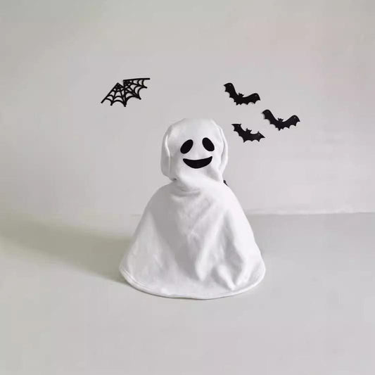 ショートコート・ジャケット・ジャンパー ハロウィンコスチューム パンプキンかぼちゃ/おばけフーディケープ【mh0010546】