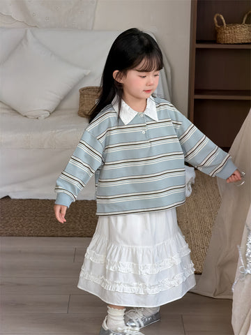 スカート Lace Fungus Cotton Skirt レース フリルスカート【mh0012189】