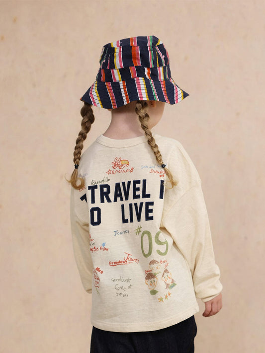 ベビー用帽子 double-sided printed sun hat【mh0009470】