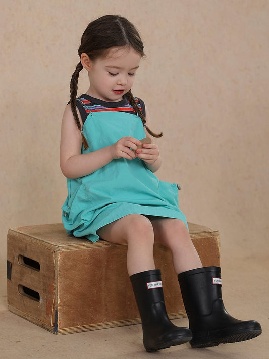 ノースリーブワンピース drawstring suspender skirt【mh0009471】