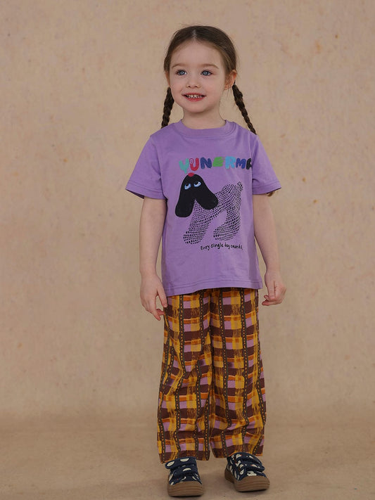 ロングパンツ・スウェットパンツ pima cotton plaid casual pants【mh0009490】