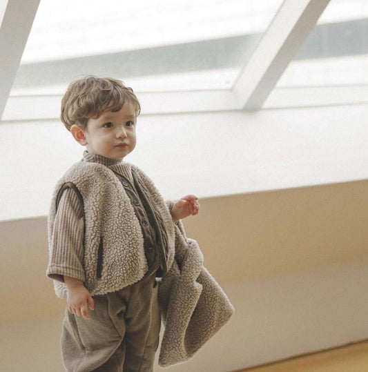 -キッズ フリース ベスト アウター【mh0000289】 - mamahalo shop - ベスト - べビー服 - 子供服 - 男の子 - 女の子