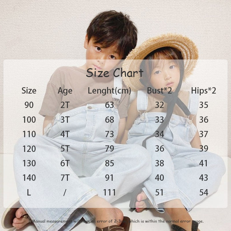 -キッズ デニム サロペット オーバーオール【mh0001323】 - mamahalo shop - オーバーオール - べビー服 - 子供服 - 男の子 - 女の子