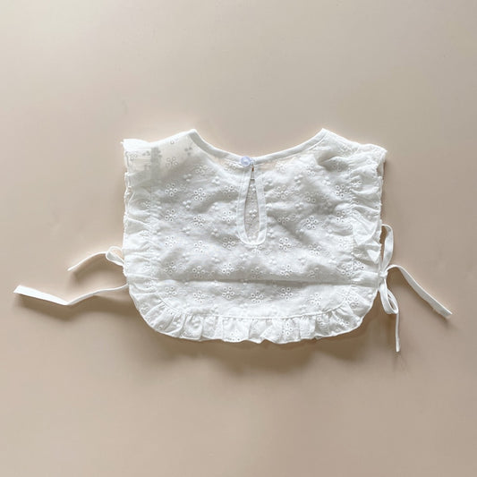 -ベビー レース 刺繍 ビブベスト - mamahalo shop - ベスト - べビー服 - 子供服 - 男の子 - 女の子