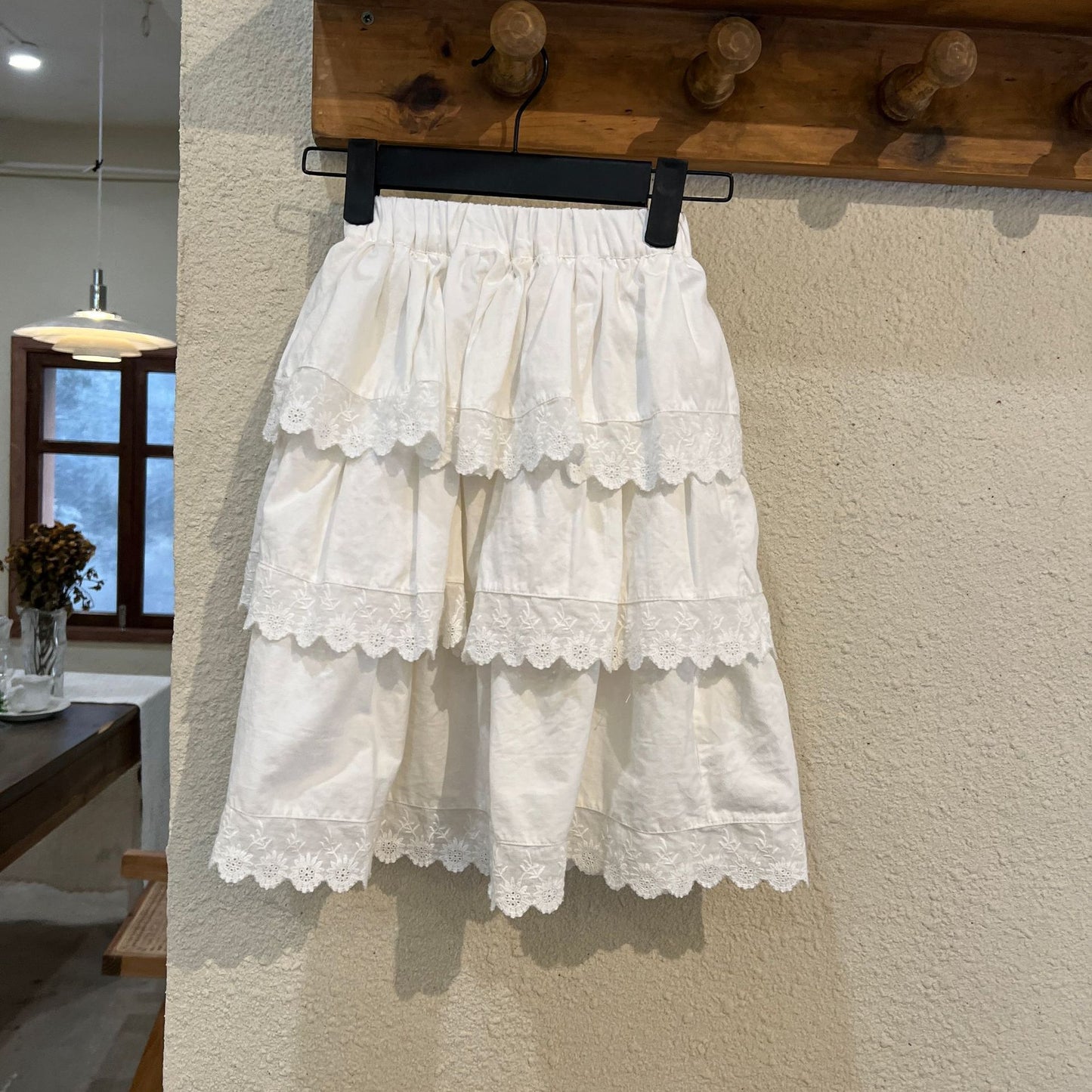 -キッズ フリル レース ティアード スカート ボリュームスカート - mamahalo shop - スカート - べビー服 - 子供服 - 男の子 - 女の子