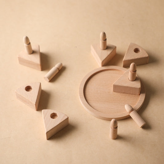 ウッドトイ 木製 おもちゃ 誕生日 ケーキ ベビー ブロック おままごと - mamahalo shop - Toy (おもちゃ・木製玩具)etc. - ベビー服 - 子供服 - 男の子 - 女の子