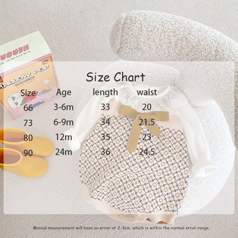 -ベビー ニット 北欧風 サスペンダー ロンパース - mamahalo shop - ノースリーブロンパース - べビー服 - 子供服 - 男の子 - 女の子