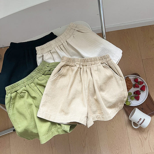 -キッズ ルーズ ショートパンツ - mamahalo shop - ハーフパンツ・ショートパンツ - べビー服 - 子供服 - 男の子 - 女の子