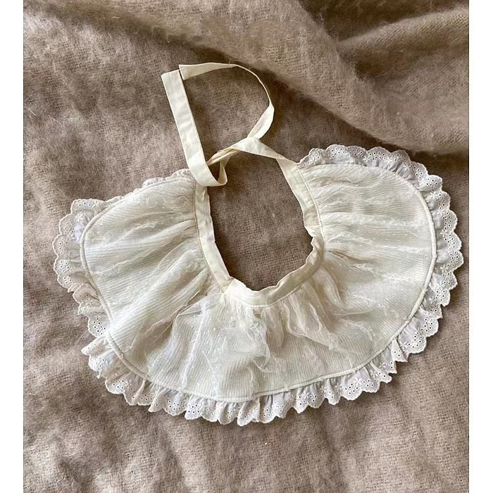 -ベビー レース フリル エプロン【mh0001531】 - mamahalo shop - ベビーキッズその他アクセサリー - べビー服 - 子供服 - 男の子 - 女の子
