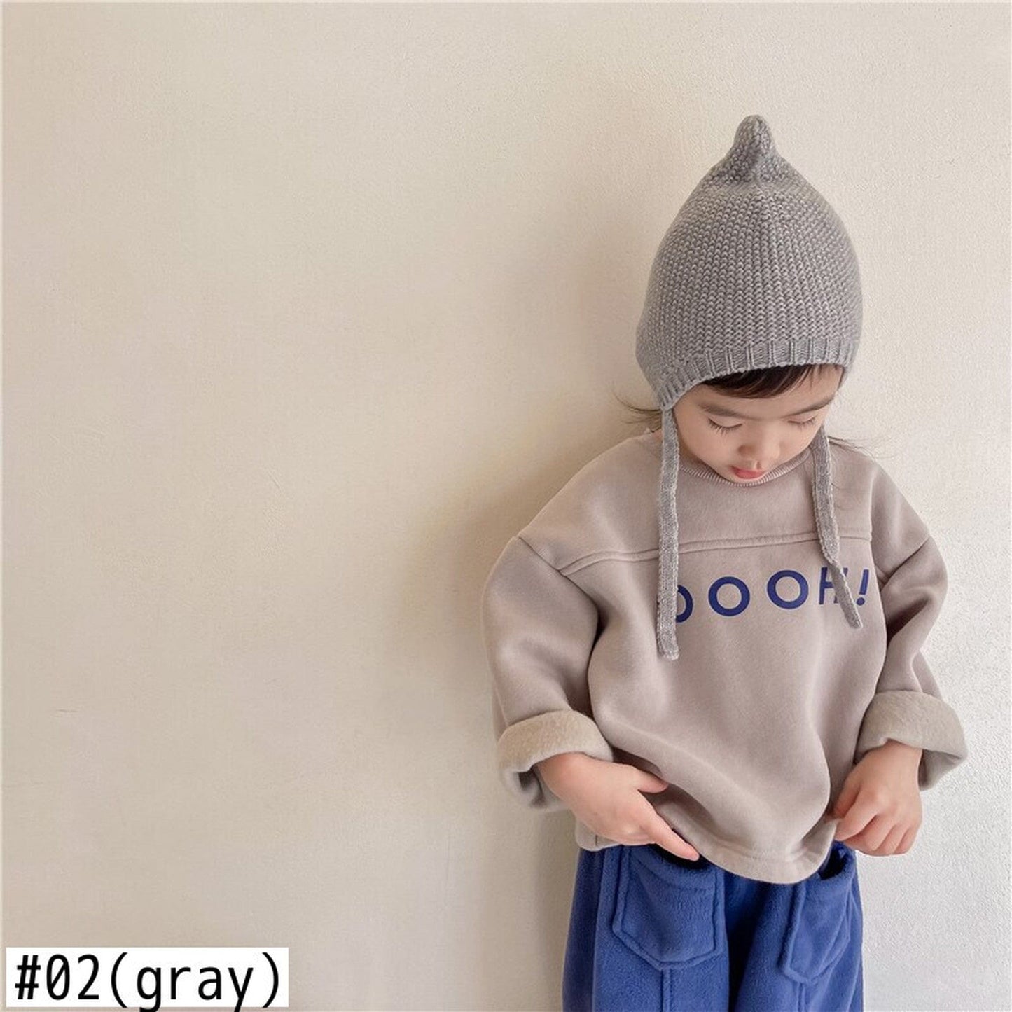 トレーナー・フーディ キッズ レター ロゴ トップス スウェットシャツ【mh0000252】