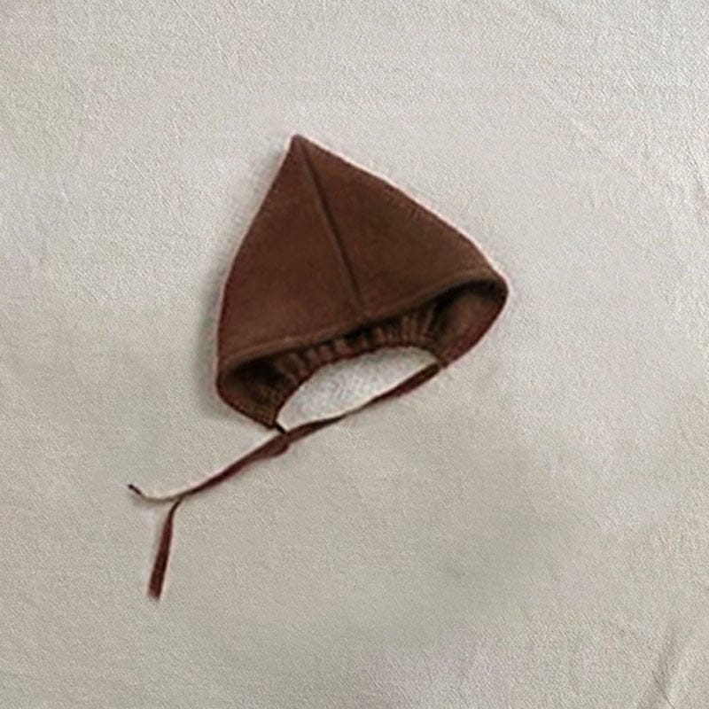 長袖ロンパース Coffee Hat / One Size ベビー トナカイ 裏フリース 長袖 ロンパース とんがり 帽子【mh0001176】