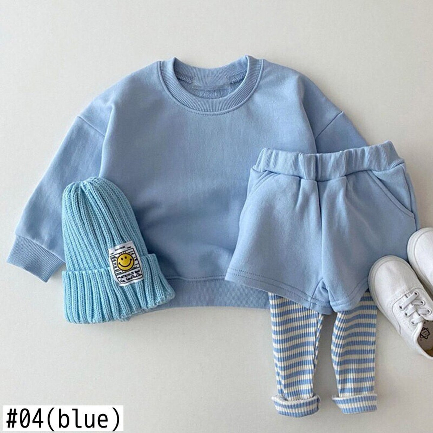 -☺︎ ベビー セットアップ トレーナー ドッキング レギンス パンツ スウェット - mamahalo shop - 長袖セットアップ - べビー服 - 子供服 - 男の子 - 女の子