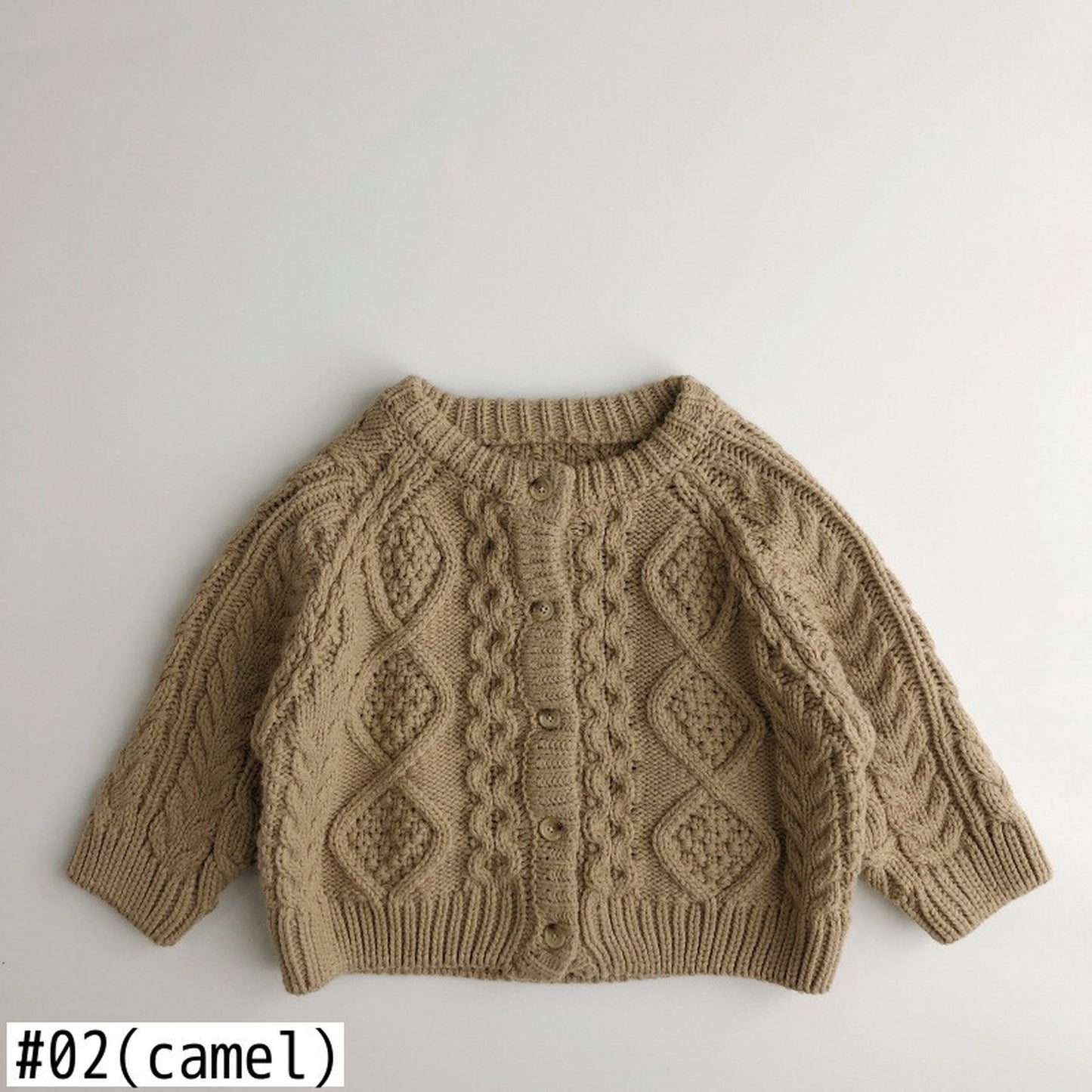 -キッズ ニット カーディガン【mh0000297】 - mamahalo shop - ニット・セーター - べビー服 - 子供服 - 男の子 - 女の子