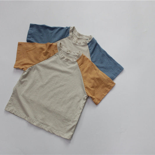 半袖Tシャツ キッズ ラグラン 半袖 Tシャツ【mh0000495】