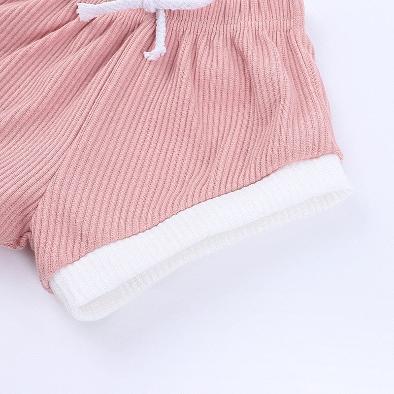 半袖セットアップ ベビーキッズ セットアップ 半袖Tシャツ ショートパンツ セット【mh0000563】