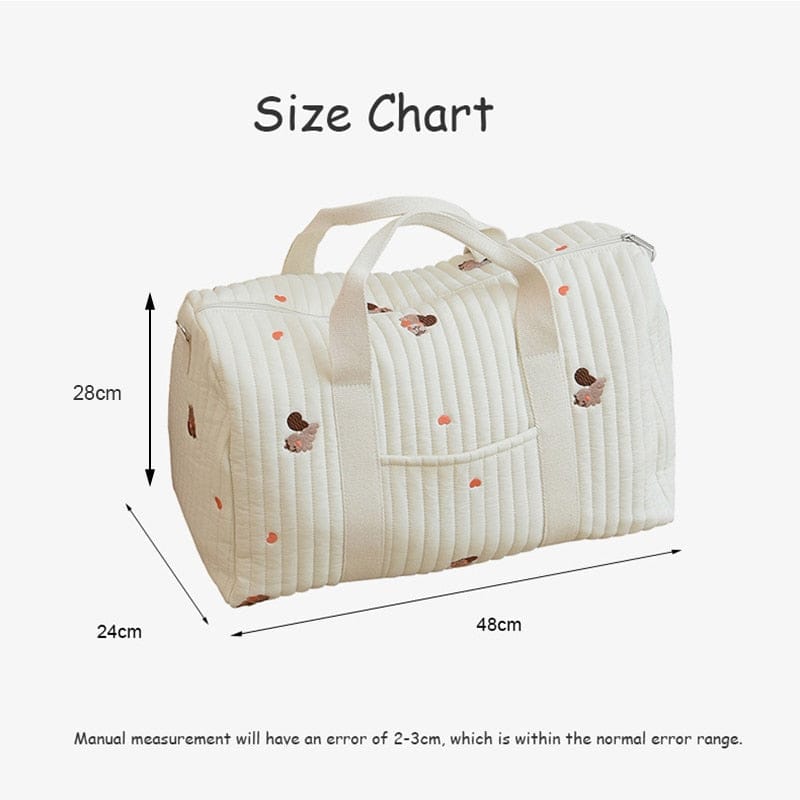 マザーズバッグ キルティング 刺繍 ママ バッグ ボストンバッグ くま ベア うさぎ バニー 恐竜 ダイナソー オリーブ【mh0001471】