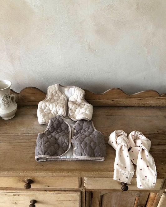 ベスト ベビー キルティング アウター ベスト【mh0000240】