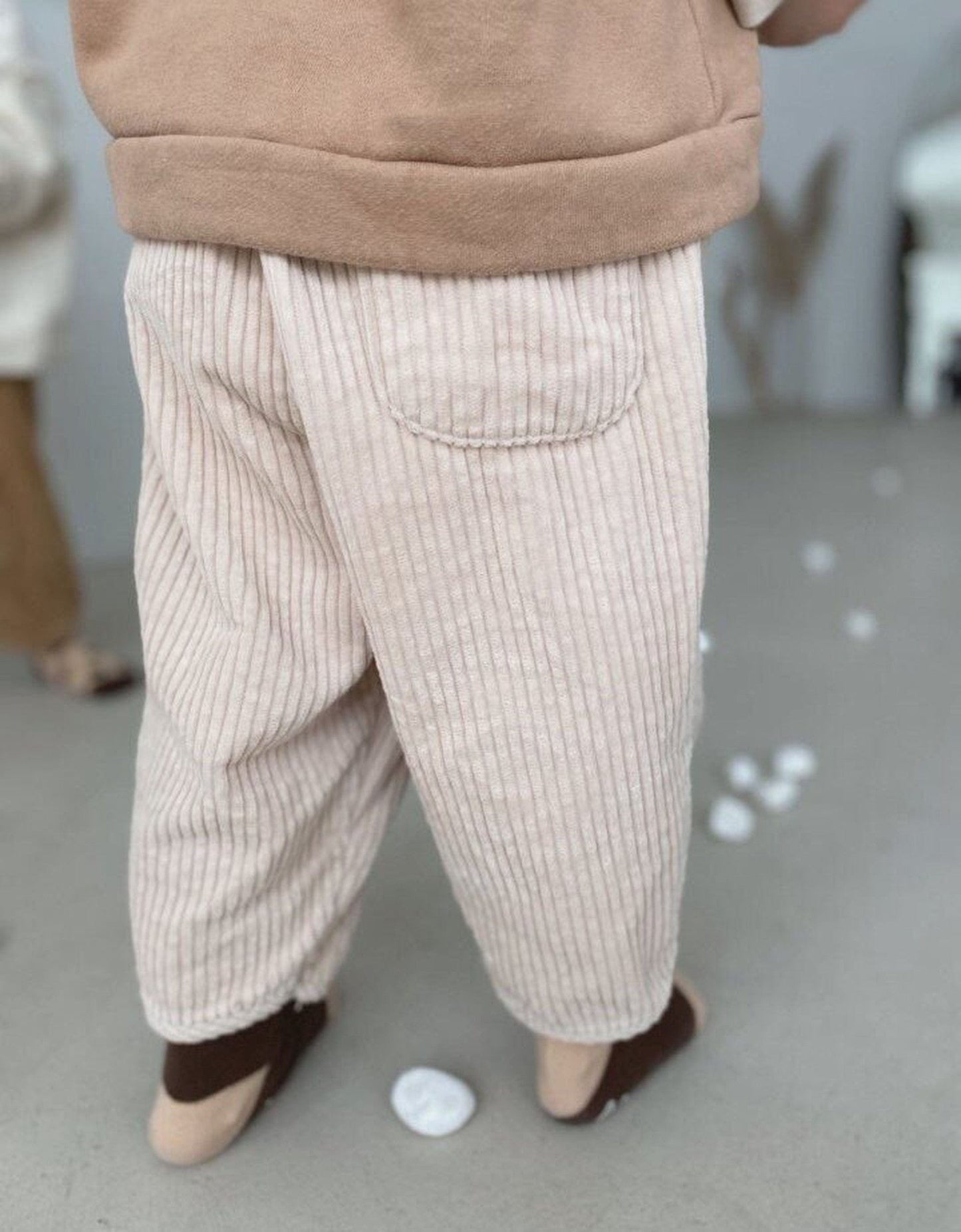 ロングパンツ・スウェットパンツ ベビー コーデュロイ ルーズ パンツ【mh0000272】