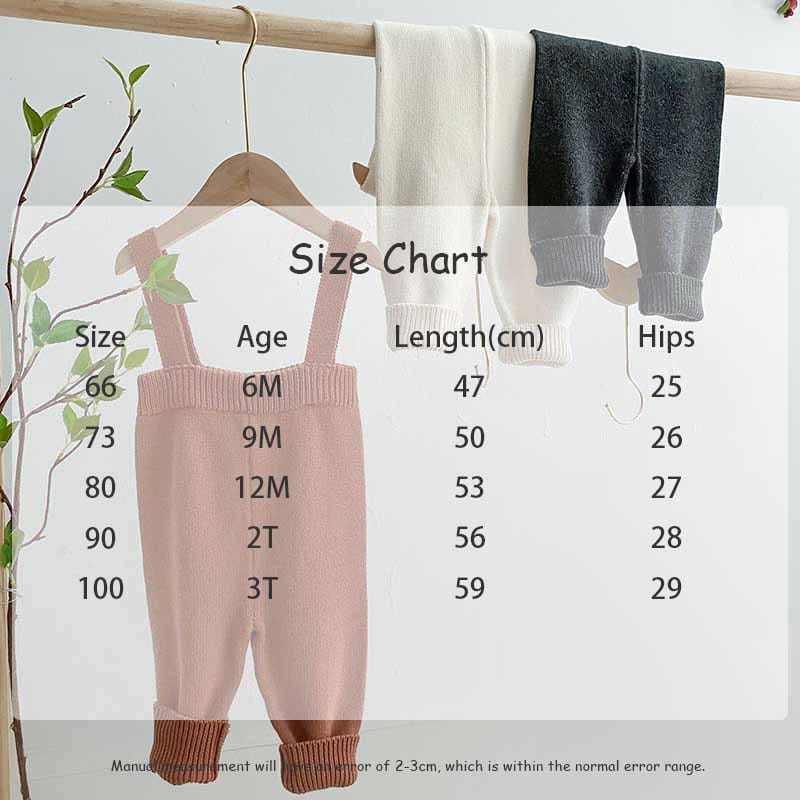 サロペットパンツ・サスペンダーパンツ ベビー ニット サスペンダー サロペット パンツ【mh0001336】