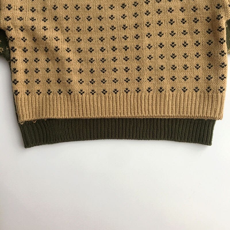 ニット・セーター キッズ フラワー ニット セーター トップス【mh0001335】