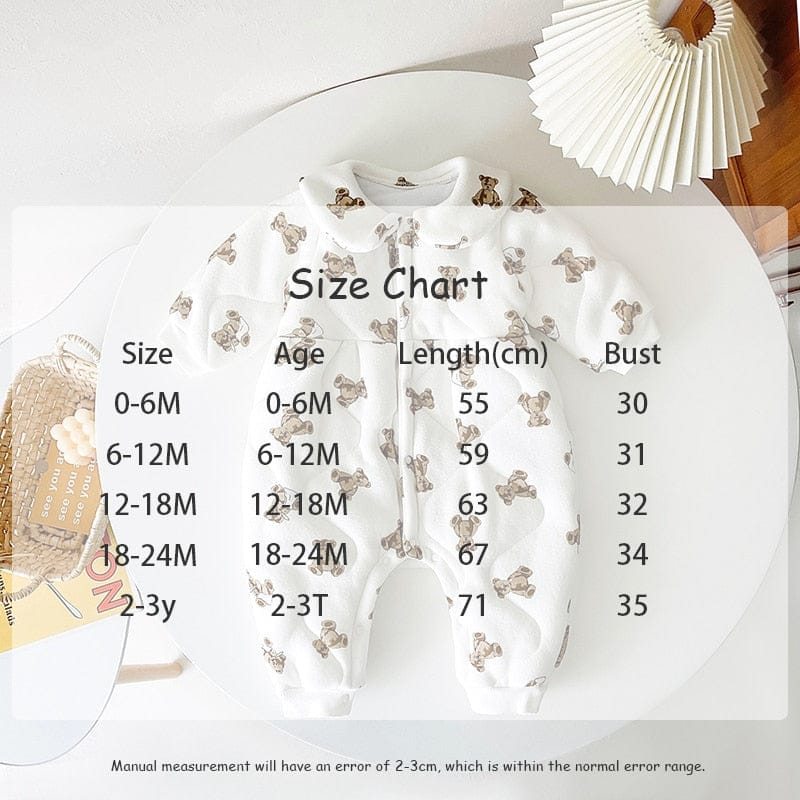 アウタージャンプスーツ ベビー くま ベア キルティング アウター ジャンプスーツ【mh0001098】