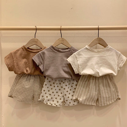 Baby Loose Shorts in Stripes, Checks, and Spots [mh0000873]