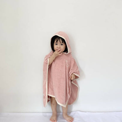 -ベビー キッズ フーディ タオル ローブ プールタオル フード付きタオル - mamahalo shop - ベビーブランケット・タオル -  べビー服 - 子供服 - 男の子 - 女の子