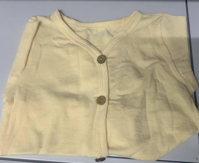 -ベビー フラワー 無地 カーディガン - mamahalo shop - カーディガン・パーカー -  べビー服 - 子供服 - 男の子 - 女の子