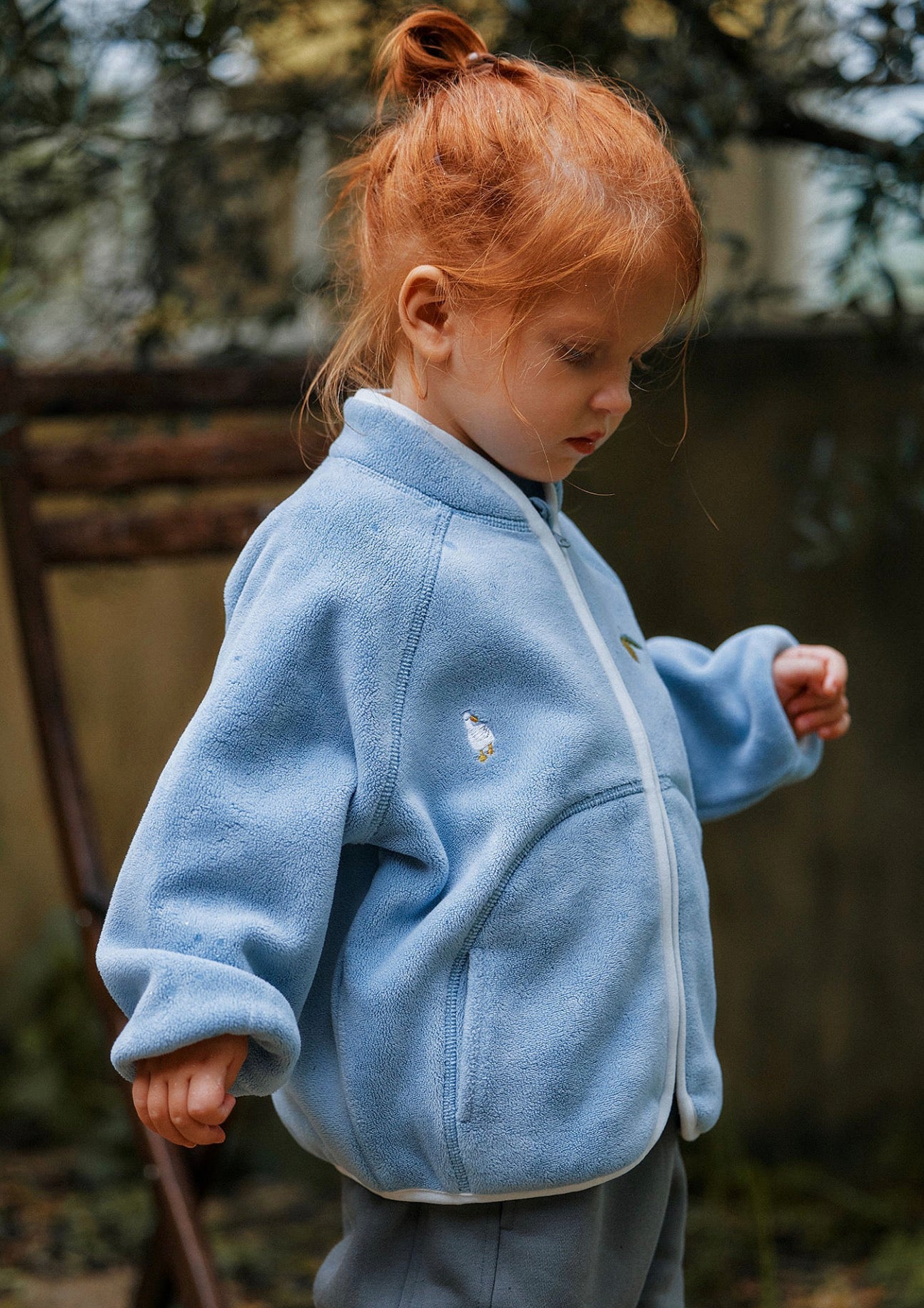 長袖ジャケット ボア素材 もこもこ ジップアップ アウター ブルゾン【mh0011640】