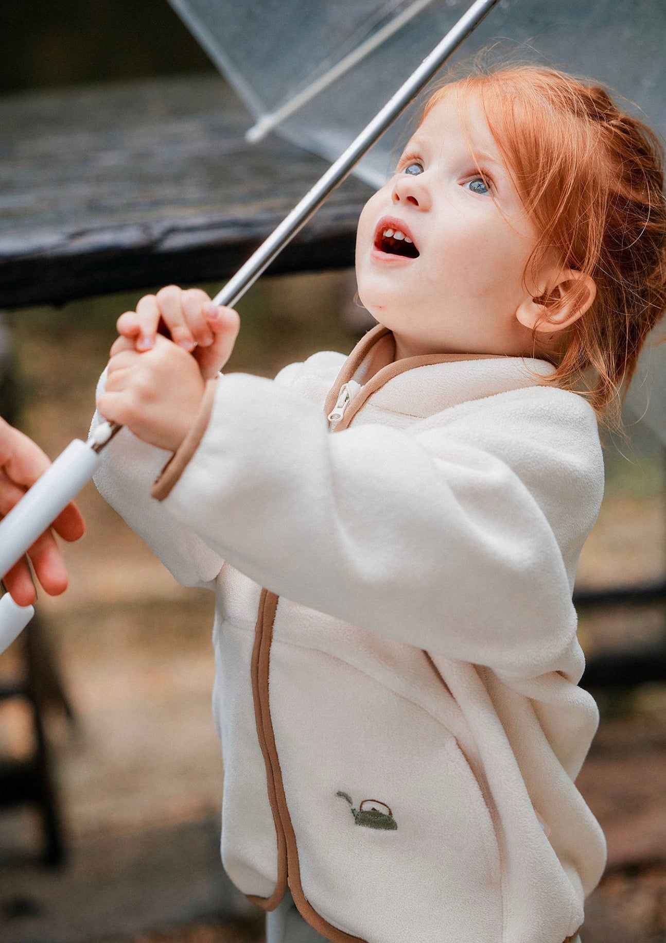 長袖ジャケット ボア素材 もこもこ ジップアップ アウター ブルゾン【mh0011640】