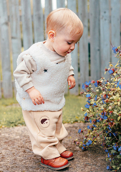 ベスト ボア素材 ノースリーブ プルオーバー アウター ベスト【mh0011645】