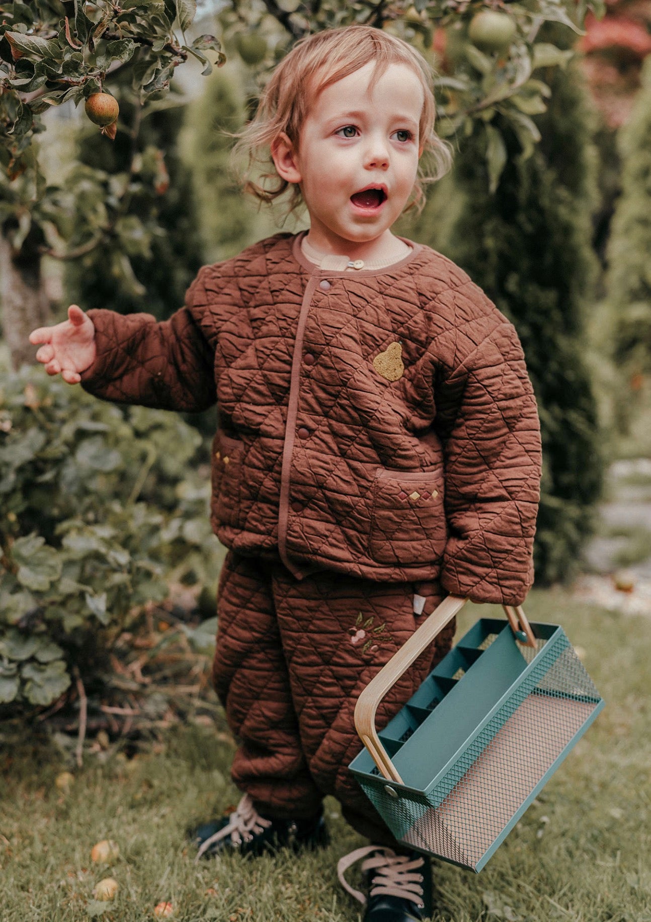 長袖キルトジャケット 裏起毛素材 パイピングデザイン アウター ブルゾン【mh0011647】