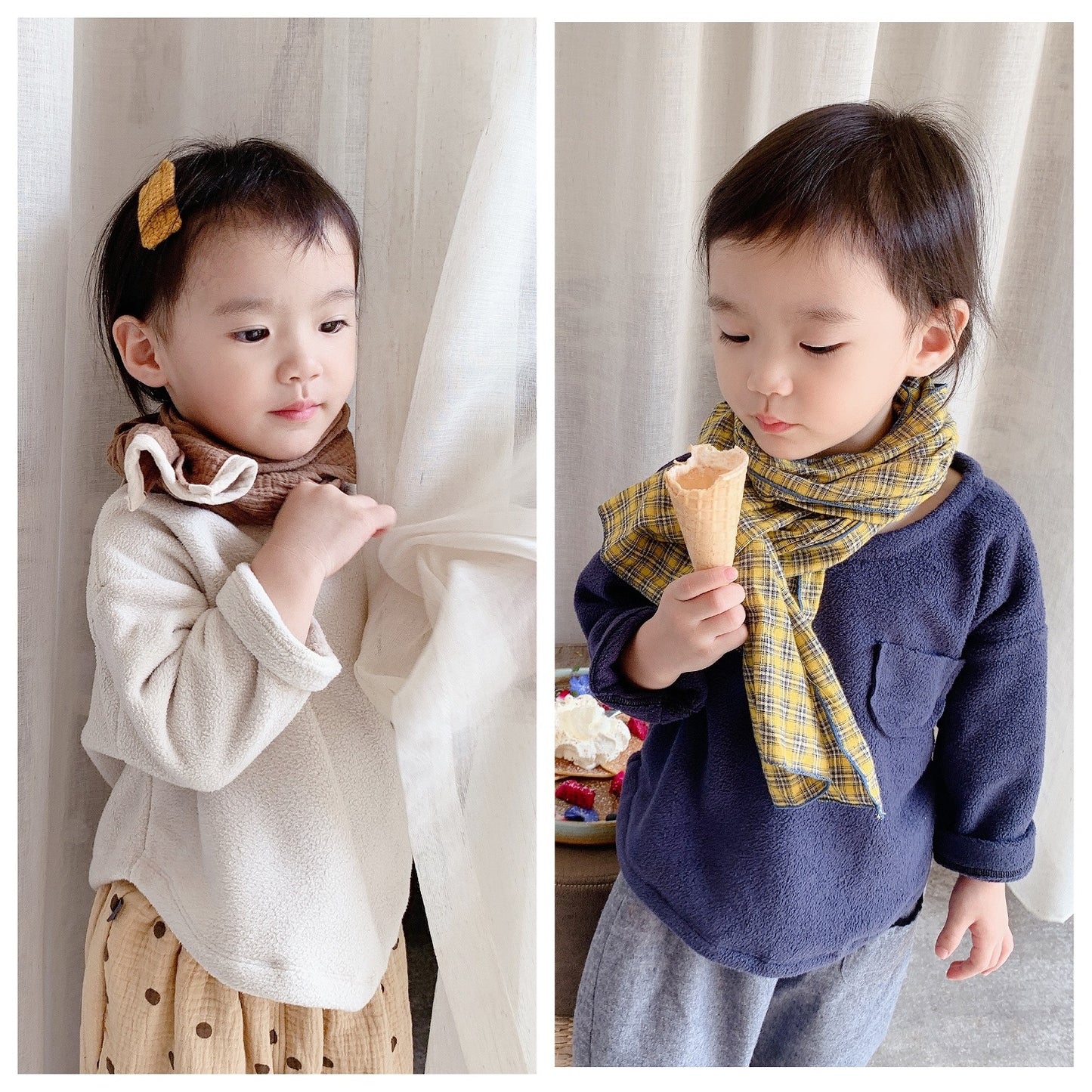 Kids' Fleece Chest Pocket Sweatshirt