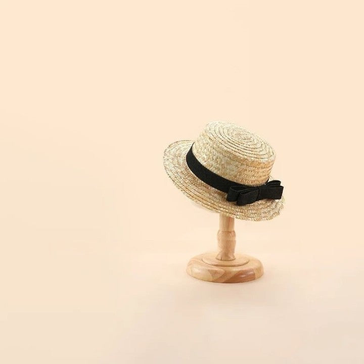 -キッズ帽子 麦わら帽子 カンカン帽 ストローハット【mh0005659】 - mamahalo shop - ベビー用帽子 -  べビー服 - 子供服 - 男の子 - 女の子