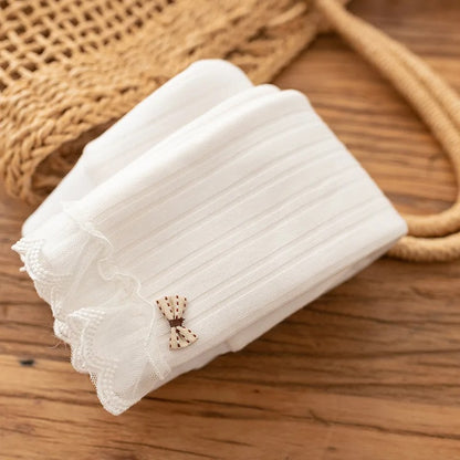 -キッズレギンス 裏ボア 暖パン レギンスパンツ レギパン タイツ リボン レースフリル カーキ グレー ベージュ 3カラー ガールズ 女の子 子供服 - mamahalo shop - レギンスパンツ -  べビー服 - 子供服 - 男の子 - 女の子