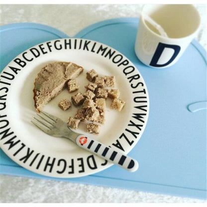 -雲のかたちのシリコン テーブル お食事マットマット ランチョンマット【mh0000011】 - mamahalo shop - ベビーキッズ ランチョンマット -  べビー服 - 子供服 - 男の子 - 女の子