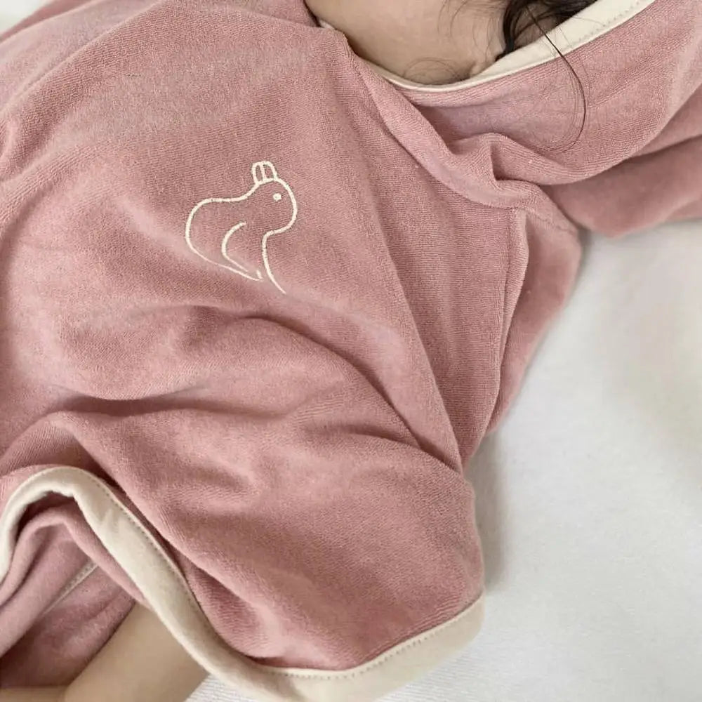 -ベビー キッズ フーディ タオル ローブ プールタオル フード付きタオル - mamahalo shop - ベビーブランケット・タオル -  べビー服 - 子供服 - 男の子 - 女の子