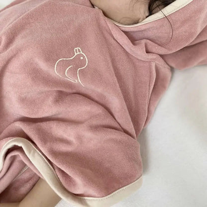 -ベビー キッズ フーディ タオル ローブ プールタオル フード付きタオル - mamahalo shop - ベビーブランケット・タオル -  べビー服 - 子供服 - 男の子 - 女の子