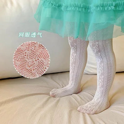 -ベビー キッズ レース タイツ ソックス【mh0003512】 - mamahalo shop - ベビー用靴下・タイツ -  べビー服 - 子供服 - 男の子 - 女の子