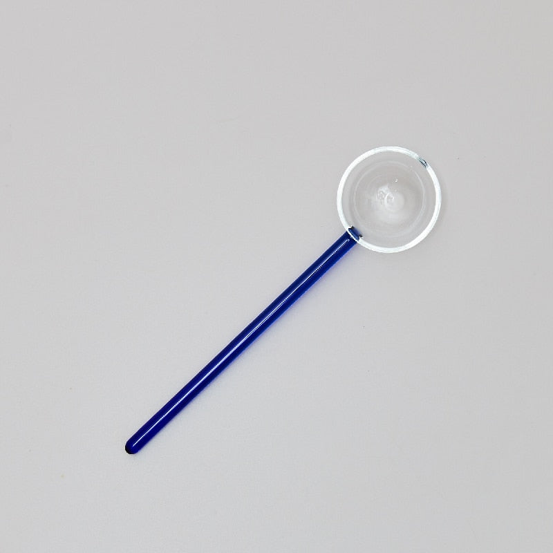 -# スプーン デザート ガラス コーヒー 攪拌 マドラー カトラリー【mh0002806】 - mamahalo shop - カトラリー -  べビー服 - 子供服 - 男の子 - 女の子