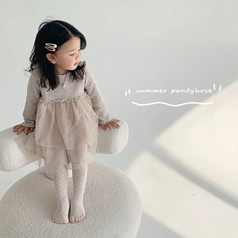 -ベビー キッズ レース タイツ ソックス【mh0003512】 - mamahalo shop - ベビー用靴下・タイツ -  べビー服 - 子供服 - 男の子 - 女の子