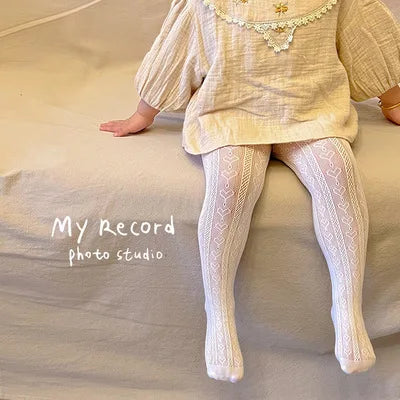 -ベビー キッズ レース タイツ ソックス【mh0003512】 - mamahalo shop - ベビー用靴下・タイツ -  べビー服 - 子供服 - 男の子 - 女の子