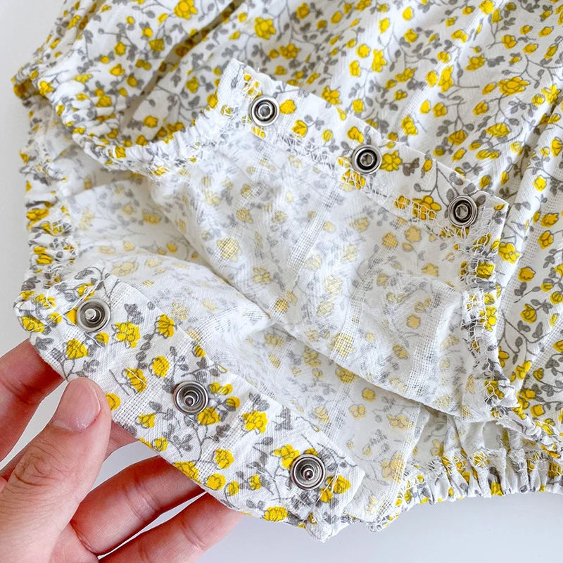 -ベビーセットアップ 3点セット 半袖ボディスーツ+レースエプロンスカート+ボンネット帽子【mh0006238】 - mamahalo shop - 半袖ロンパース -  べビー服 - 子供服 - 男の子 - 女の子