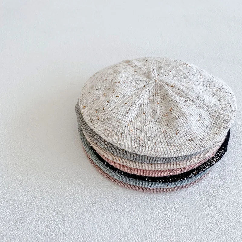 -ベビー キッズ ニット ベレー帽 帽子 - mamahalo shop - ベビー用帽子 -  べビー服 - 子供服 - 男の子 - 女の子