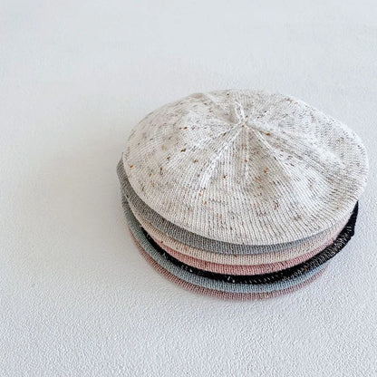 -ベビー キッズ ニット ベレー帽 帽子 - mamahalo shop - ベビー用帽子 -  べビー服 - 子供服 - 男の子 - 女の子